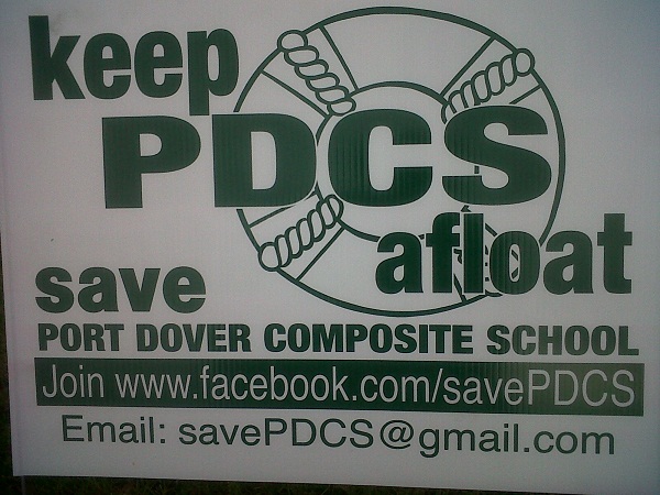 Keep PDCS afloat savepdcsfacebookweb Toby on Port Dover Composite School and Rural School Closures
