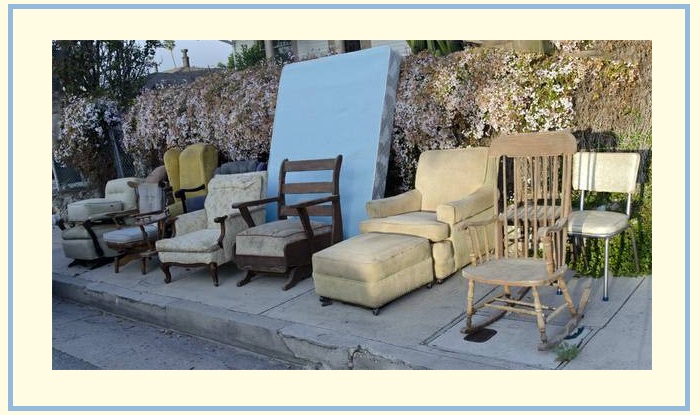 Ultimate Recycling And Ultimate Decorating From Curbside Shopping