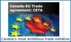 The official description from the Government of Canada is that CETA "is by far the most ambitious trade initiative" image: canada-eu.gc.ca 