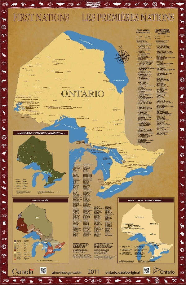 New First Nations Treaty Map Introduced Into Ontario Schools