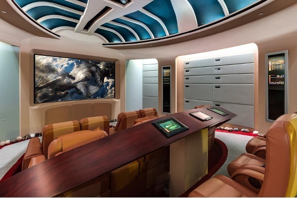 Thirty Five Million Dollar Star Trek Themed Mansion