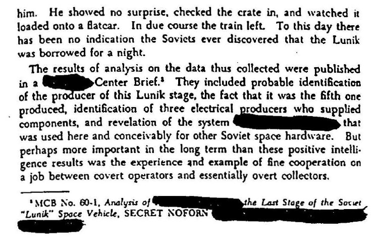 The Night The CIA Borrowed A Soviet Space Capsule
