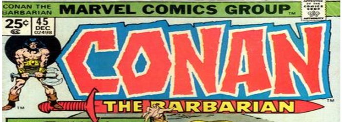 Vintage Conan the Barbarian original comic page sold via Heritage Auctions
