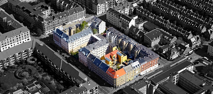 Sustainable Urban Renewal Example In Copenhagen Neighbourhood