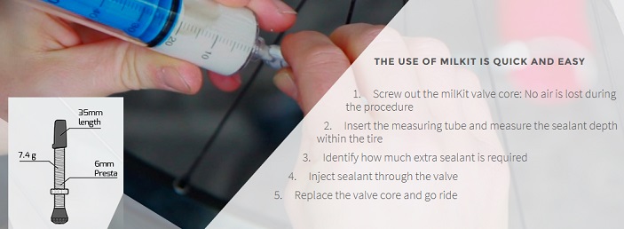 Device Lets Mountain Bikers Check Sealant Without Removing Tires