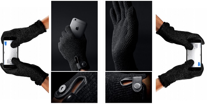Nanotechnology Gloves For Phone Use In Cold Weather