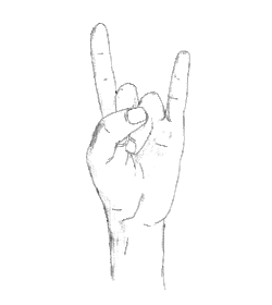 Punk Rock Hand Gif | The Silo