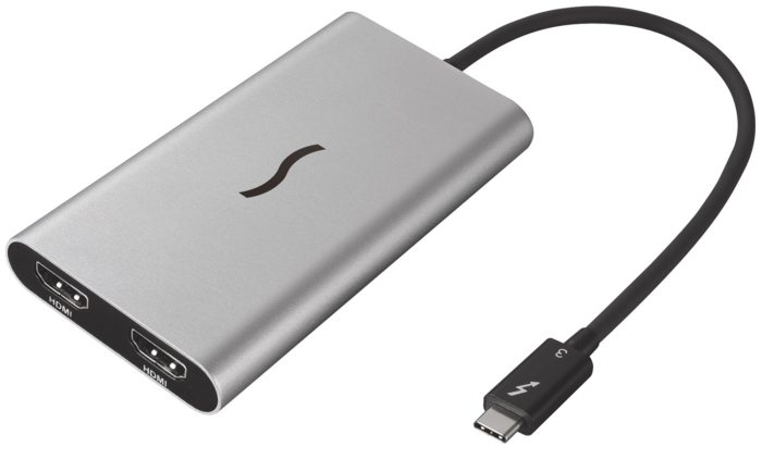 Sonnet Thunderbolt™ 3 to Dual HDMI™ 2.0 Adapter