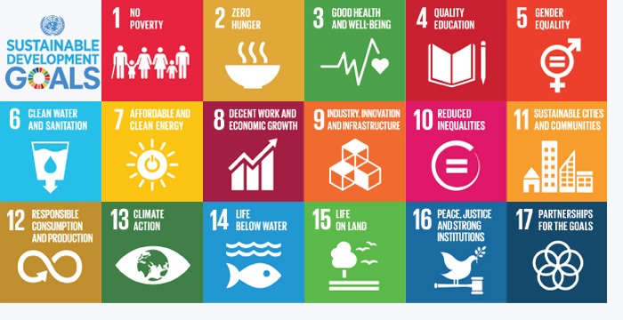 United Nations Sustainable Goals Chart