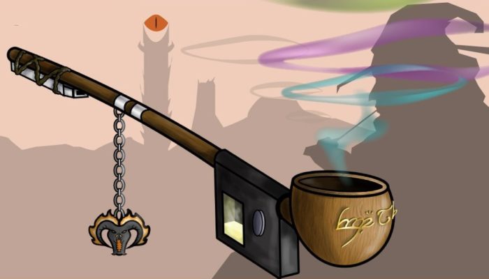 Gandalf and his vaping device