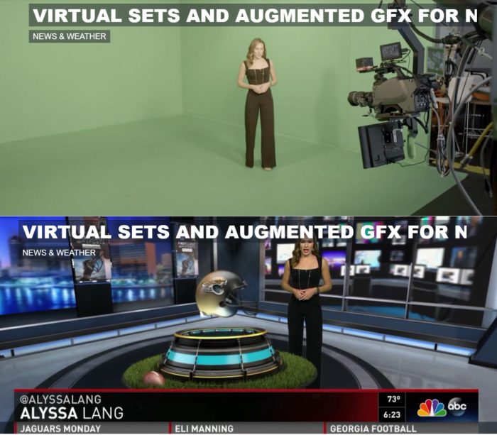 Augmented Reality Broadcaster set