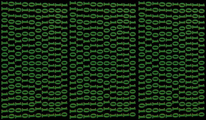 Big data binary code stream