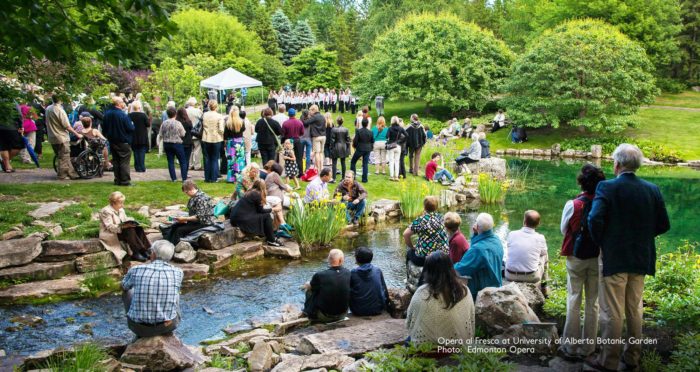 Garden DayOpera at Fresco University of Alberta Botanic Garden