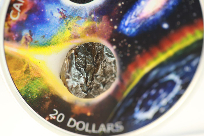 Real Meteorite Part Of New Royal Canadian Mint Coin