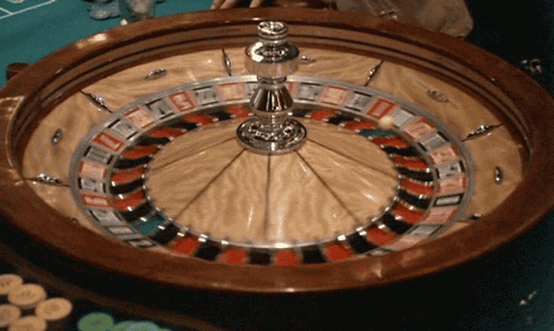 Roulette wheel 