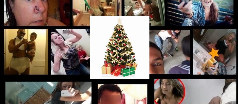 Bad Christmas Social Media Selfies