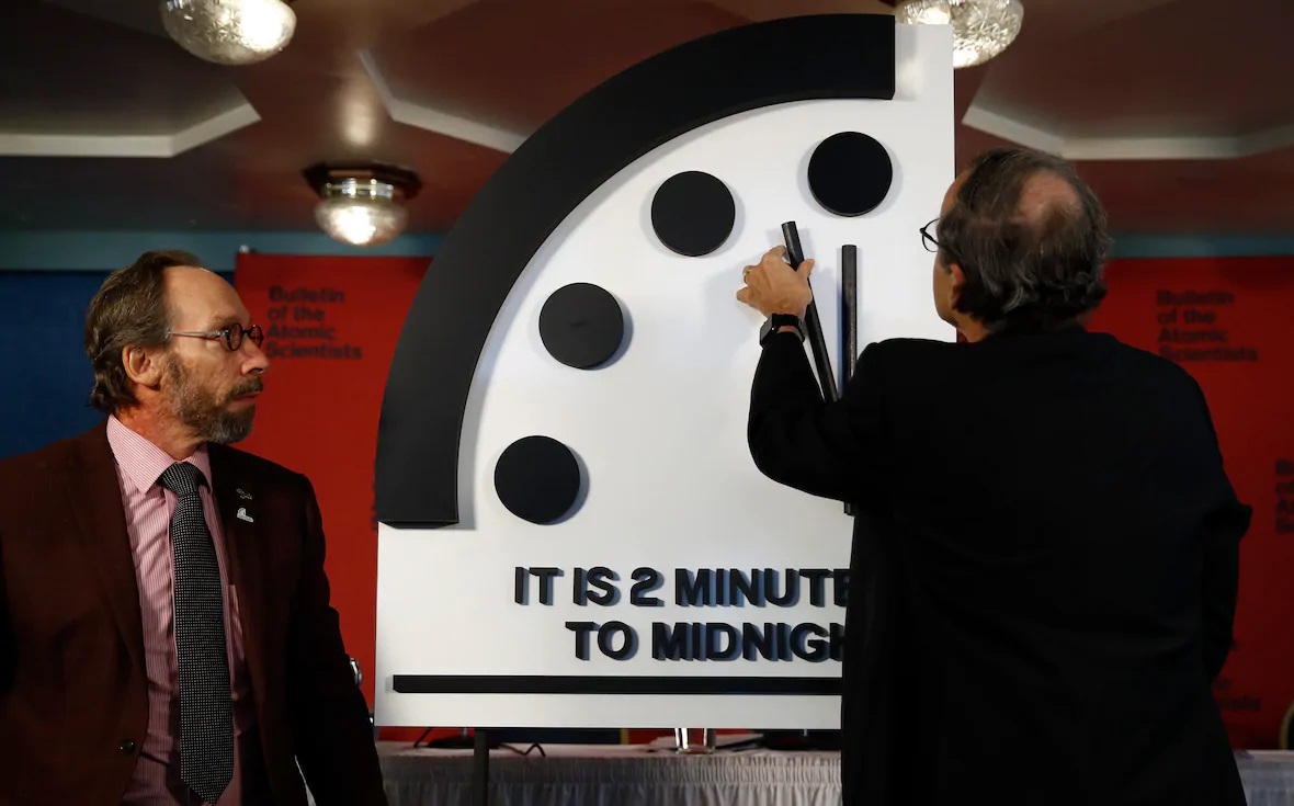“Doomsday Clock” Update Scheduled For Today In Washington, D.C.
