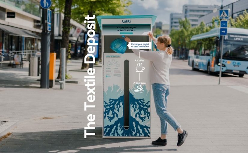 A world first: The City of Lahti pilots a deposit system to encourage recycling of textile waste