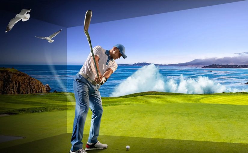Affordable Laser Projector For Golf Simulation Rooms Rivals 4K TVs