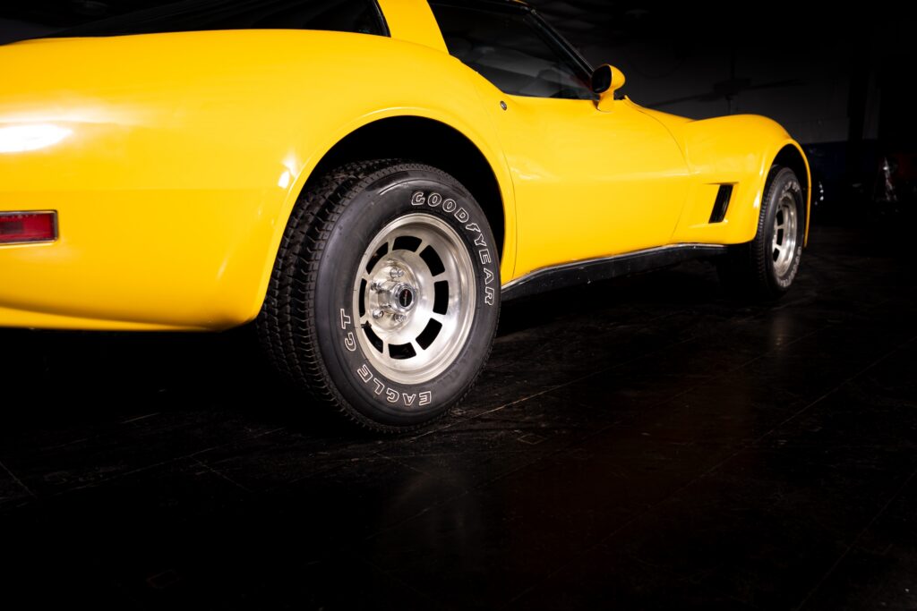 1979 Yellow Corvette rear lower